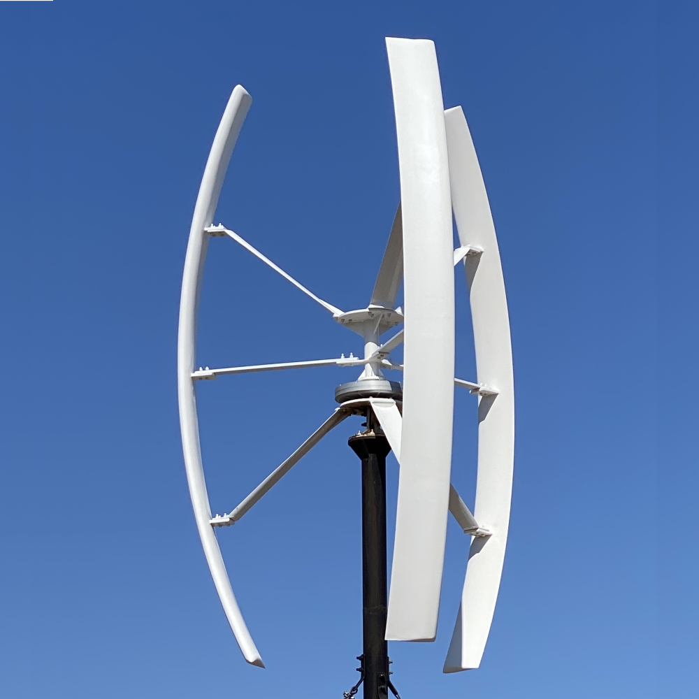 Mini-Windanlagen im Test: Vertikale Windturbine im Vergleich mit